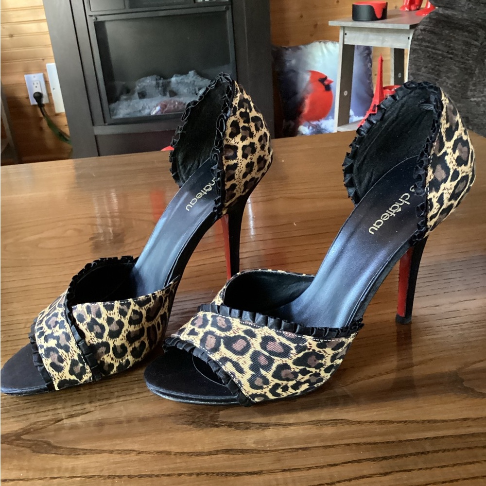 Aldo Animal Print Stiletto Heels